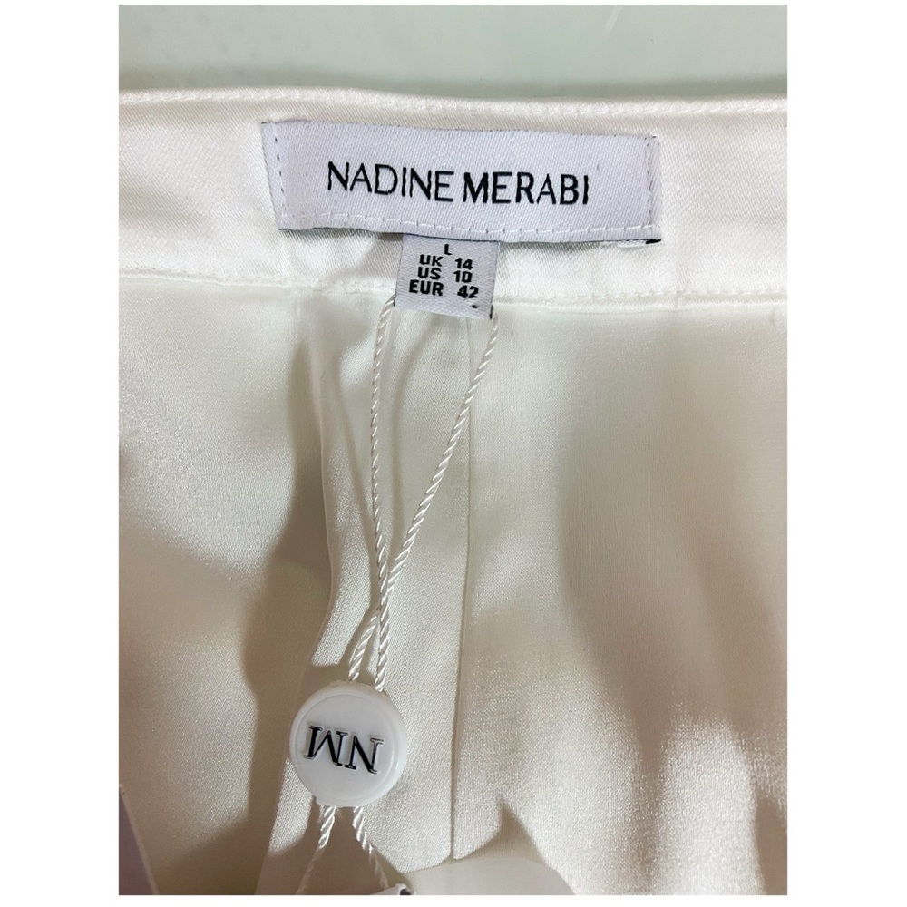 NWT NADINE MERABI Charlotte High Rise Flare Leg Trousers - Picture 10 of 11